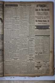 Página do jornal Correio do Ceará de março de 1927