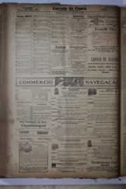 Página do jornal Correio do Ceará de março de 1927