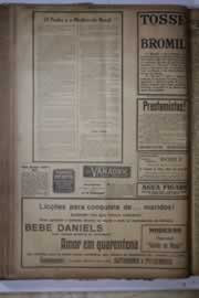 Página do jornal Correio do Ceará de março de 1927
