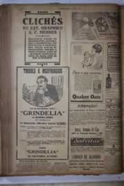 Página do jornal Correio do Ceará de março de 1927