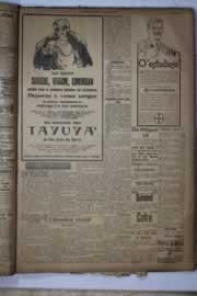 Página do jornal Correio do Ceará de março de 1927