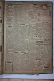 Página do jornal Correio do Ceará de março de 1927