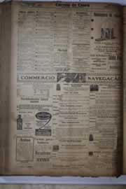 Página do jornal Correio do Ceará de março de 1927