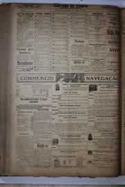 Página do jornal Correio do Ceará de março de 1927