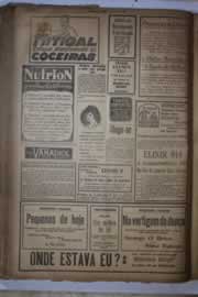 Página do jornal Correio do Ceará de março de 1927