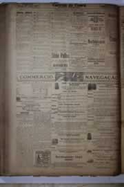 Página do jornal Correio do Ceará de março de 1927
