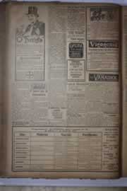 Página do jornal Correio do Ceará de março de 1927