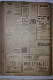 Página do jornal Correio do Ceará de março de 1927