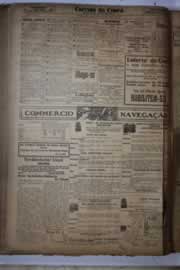 Página do jornal Correio do Ceará de março de 1927