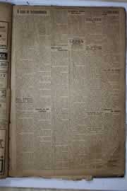 Página do jornal Correio do Ceará de março de 1927
