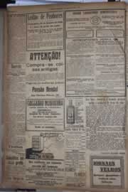 Página do jornal Correio do Ceará de janeiro de 1928