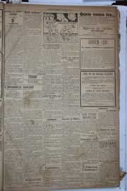 Página do jornal Correio do Ceará de janeiro de 1928