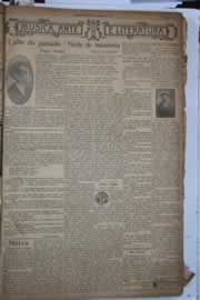 Página do jornal Correio do Ceará de janeiro de 1928