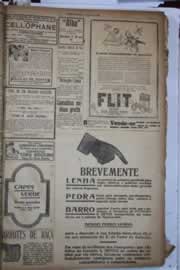 Página do jornal Correio do Ceará de janeiro de 1928