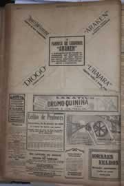 Página do jornal Correio do Ceará de janeiro de 1928