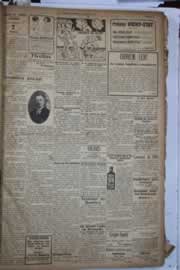 Página do jornal Correio do Ceará de janeiro de 1928