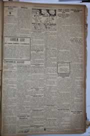 Página do jornal Correio do Ceará de janeiro de 1928