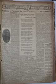 Página do jornal Correio do Ceará de janeiro de 1928