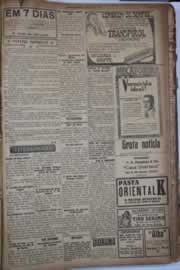 Página do jornal Correio do Ceará de janeiro de 1928