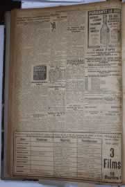 Página do jornal Correio do Ceará de janeiro de 1928