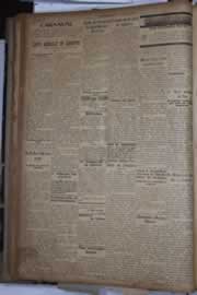 Página do jornal Correio do Ceará de janeiro de 1928