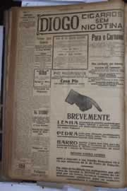 Página do jornal Correio do Ceará de janeiro de 1928