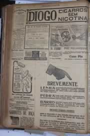 Página do jornal Correio do Ceará de janeiro de 1928