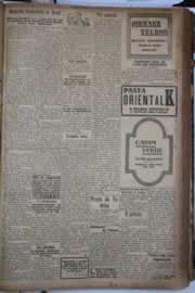 Página do jornal Correio do Ceará de fevereiro de 1928