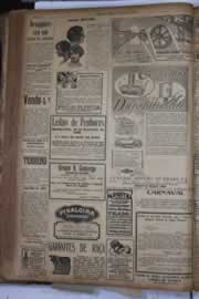 Página do jornal Correio do Ceará de fevereiro de 1928