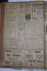 Página do jornal Correio do Ceará de fevereiro de 1928
