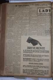 Página do jornal Correio do Ceará de fevereiro de 1928