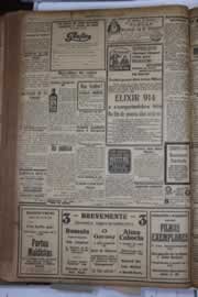 Página do jornal Correio do Ceará de fevereiro de 1928
