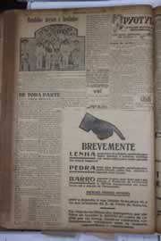 Página do jornal Correio do Ceará de fevereiro de 1928