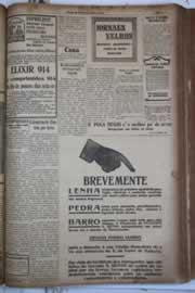 Página do jornal Correio do Ceará de março de 1928
