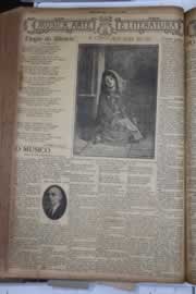 Página do jornal Correio do Ceará de março de 1928
