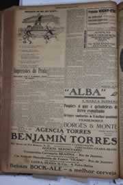 Página do jornal Correio do Ceará de março de 1928