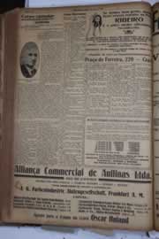 Página do jornal Correio do Ceará de março de 1928