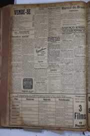 Página do jornal Correio do Ceará de março de 1928