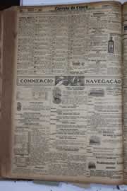 Página do jornal Correio do Ceará de março de 1928