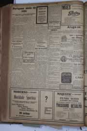Página do jornal Correio do Ceará de março de 1928