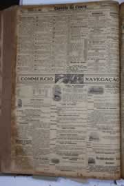 Página do jornal Correio do Ceará de março de 1928