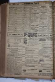 Página do jornal Correio do Ceará de março de 1928