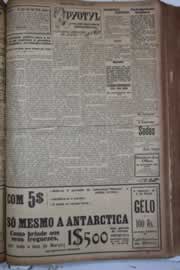 Página do jornal Correio do Ceará de março de 1928
