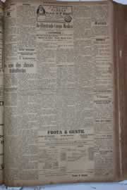 Página do jornal Correio do Ceará de março de 1928