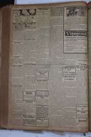 Página do jornal Correio do Ceará de março de 1928