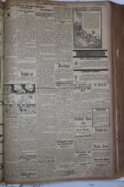 Página do jornal Correio do Ceará de março de 1928