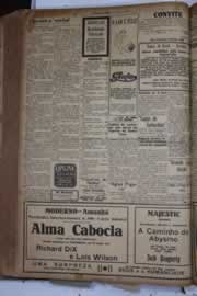 Página do jornal Correio do Ceará de março de 1928