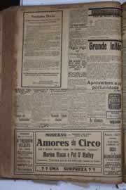 Página do jornal Correio do Ceará de março de 1928