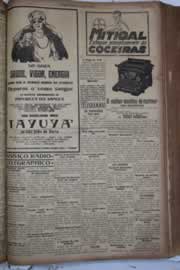 Página do jornal Correio do Ceará de março de 1928