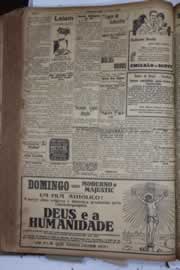 Página do jornal Correio do Ceará de março de 1928